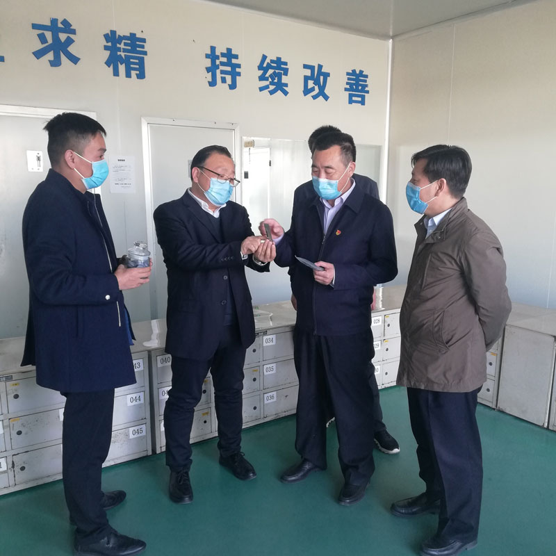 郑州市领导杨福平调研翱翔科技疫情防控和复工复产工作